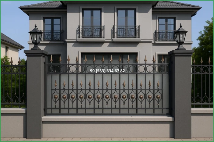 BAHÇE KORKULUKLARI-KORKULUK MODELLERİ-FERFORJE BAHÇE KORKULUĞU fiy8292