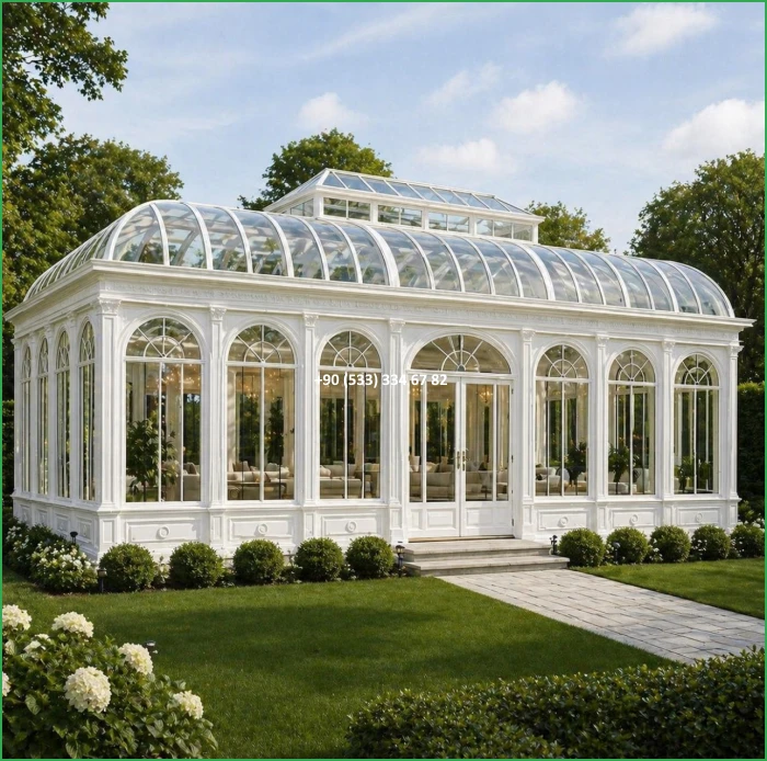 KIŞ BAHÇESİ-GAZEBO-FERFORJE KIŞ BAHÇESİ-KAMELYA-FERFORJE KAMELYA fiy8464