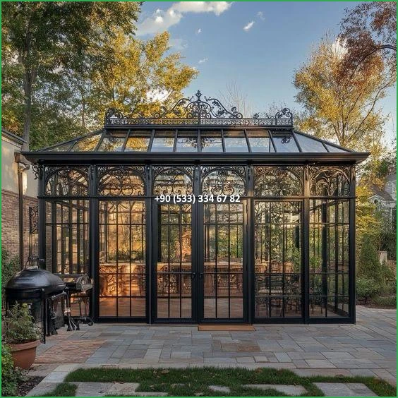 KIŞ BAHÇESİ-GAZEBO-FERFORJE KIŞ BAHÇESİ-KAMELYA-FERFORJE KAMELYA fiy8468